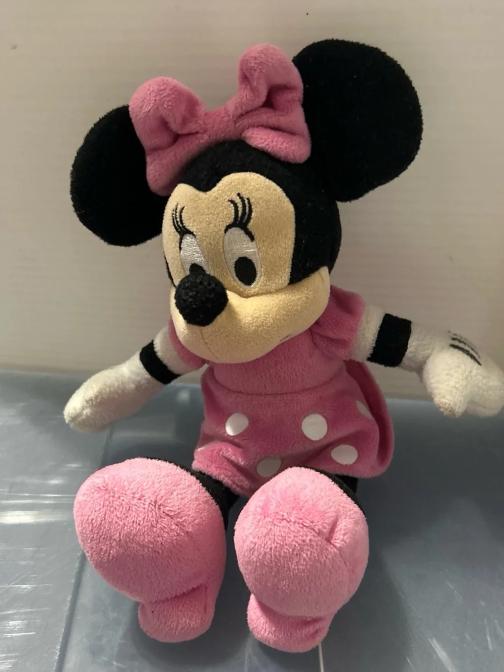 Disney Minnie Mouse Plush - Pink Bow, Dress & Shoes